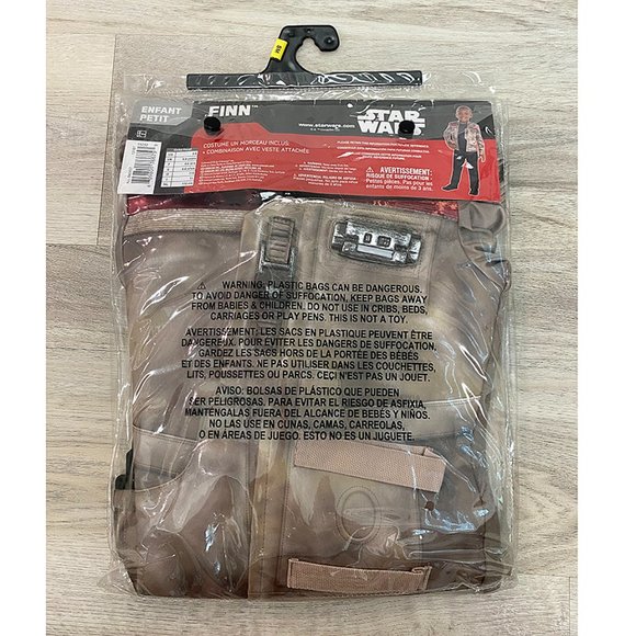 Star Wars Children's Costume - FINN (Size Small 4-6) - Picture 3 of 4